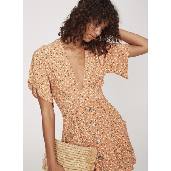 Faithfull the Brand Umbria Mini Dress NWT - Picture 4 of 8